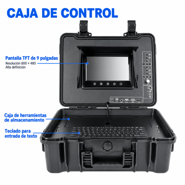 BMCR60 BOROSCOPIO CAMARA ROTATIVA caja de control