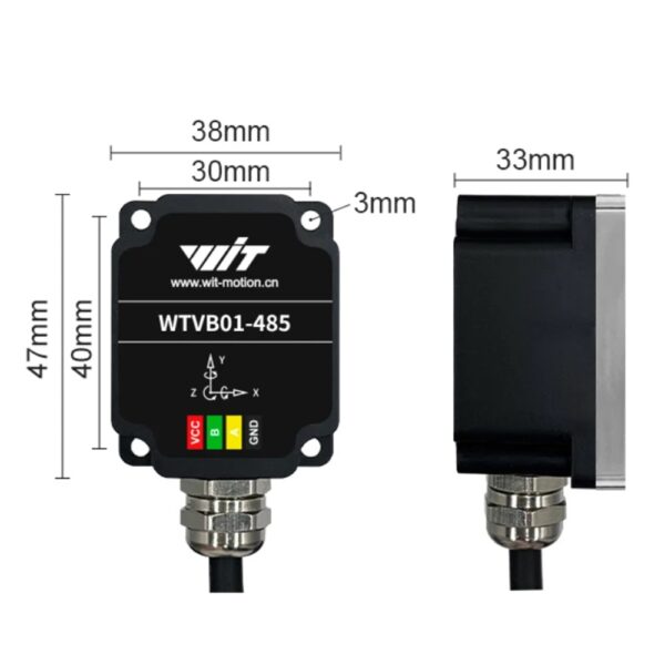 Sensor de vibraciones