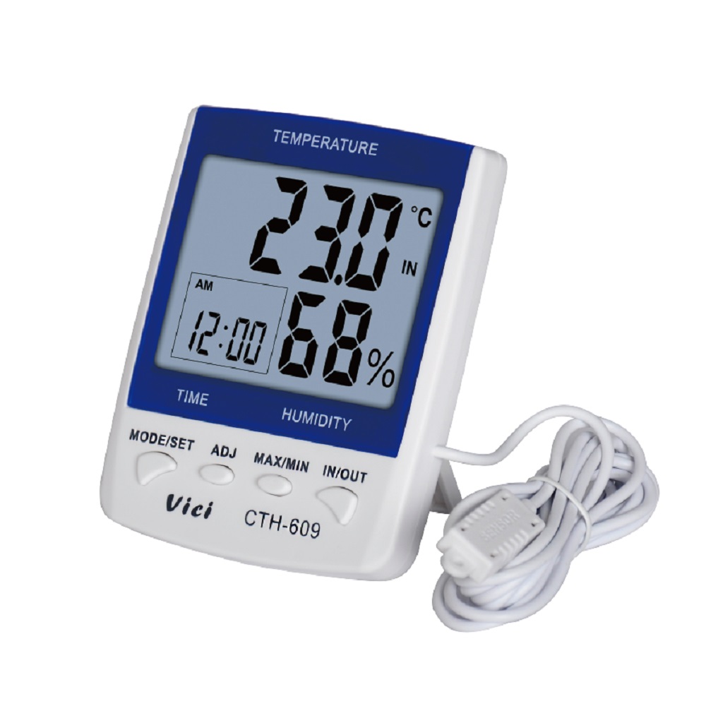 Termohigrómetro Medidor Temperatura y Humedad Doble - Krypical