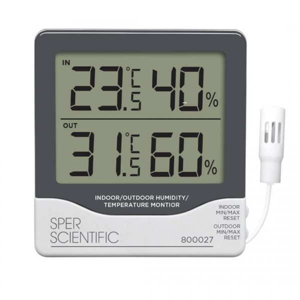 Termometro Ambiental, Higrometro